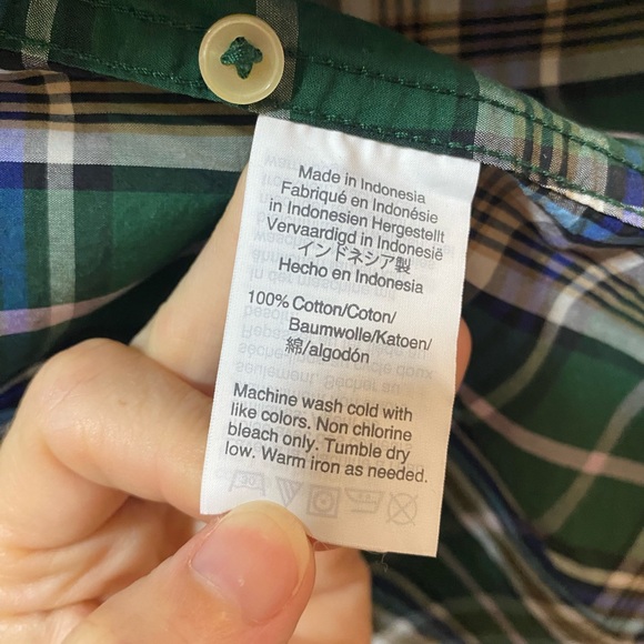 JCrew Multicolor Button Front - Picture 3 of 5